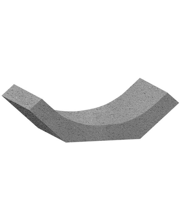 Sant trapezoidal prefabricat din beton R9