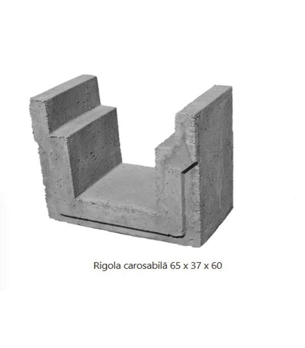 Rigola carosabilă 65 x 37 x 60