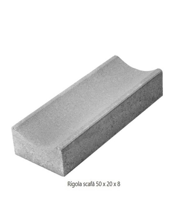 Rigola scafă 50 x 20 x 8